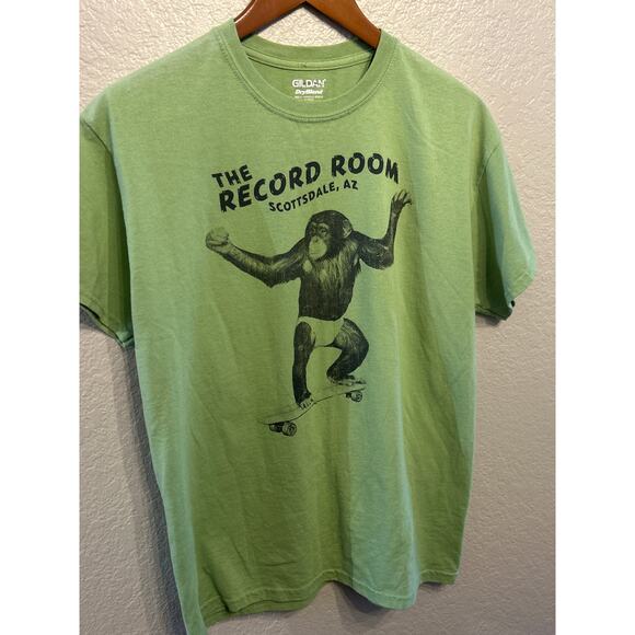 The Record Room Scottsdale AZ Chimpanzee Shirt - Picture 1 of 6